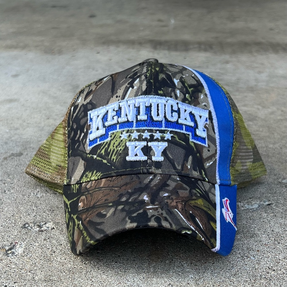 Kentucky Camouflage Mesh Cap